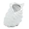 White Porcelain Coastal Seashell Sculpture Set
